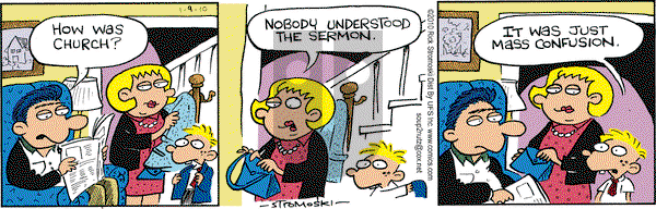 Soup to Nutz - Old on Saturday January 9, 2010 Comic Strip