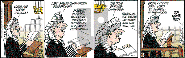 Doonesbury on Saturday December 24, 2016 Comic Strip