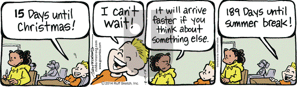 JumpStart on Wednesday December 10, 2014 Comic Strip