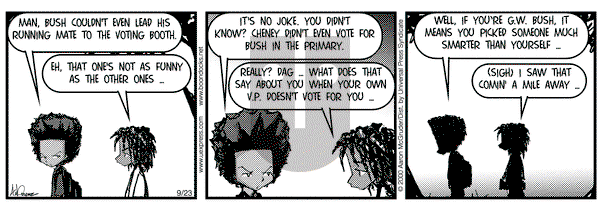 The Boondocks - Saturday December 5, 2015 Comic Strip