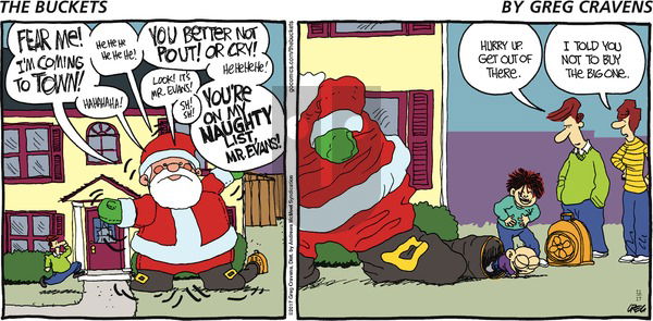 The Buckets on Sunday December 17, 2017 Comic Strip