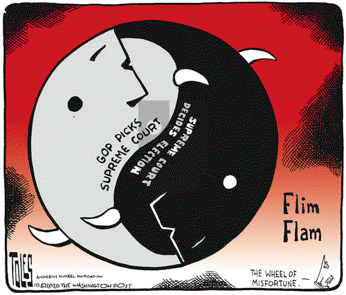 Tom Toles on Wednesday October 28, 2020 Comic Strip