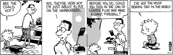 Calvin and Hobbes - Friday October 8, 2021 Comic Strip