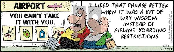 Frank and Ernest on Friday February 24, 2017 Comic Strip