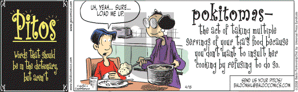 Baldo on Friday April 18, 2008 Comic Strip