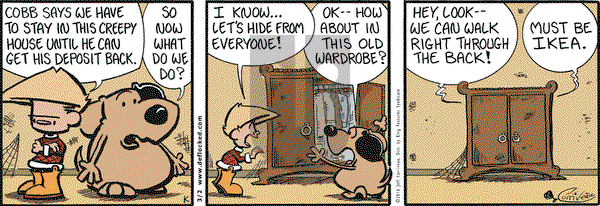 DeFlocked on Wednesday March 2, 2016 Comic Strip