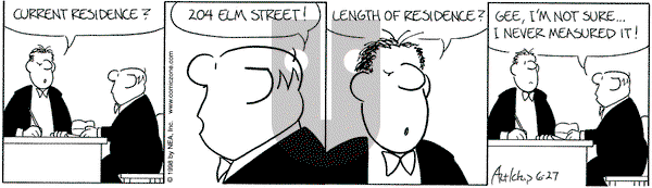 The Born Loser on Saturday June 27, 1998 Comic Strip