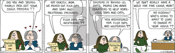 Cathy Classics on Tuesday December 28, 2004 Comic Strip