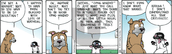 Get Fuzzy on Wednesday December 4, 2013 Comic Strip