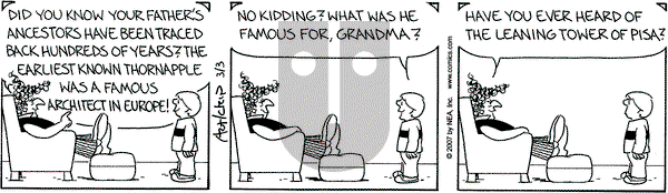 The Born Loser on Saturday March 3, 2007 Comic Strip