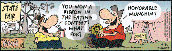 Frank and Ernest on Tuesday September 30, 2008 Comic Strip