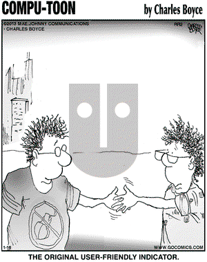 Compu-toon on Wednesday January 16, 2013 Comic Strip