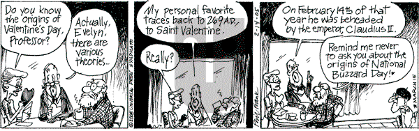The Elderberries on Monday February 14, 2005 Comic Strip