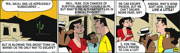 Rip Haywire on Monday July 17, 2017 Comic Strip