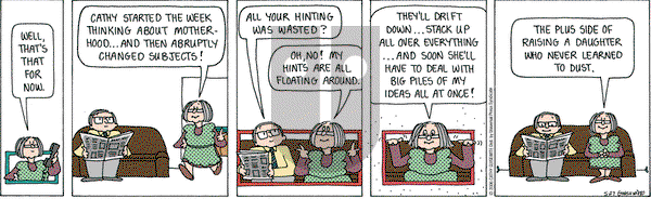 Cathy Classics on Saturday May 27, 2006 Comic Strip