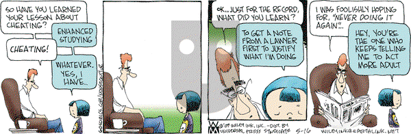 Non Sequitur on Saturday May 16, 2009 Comic Strip