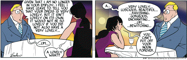 9 Chickweed Lane on Wednesday March 20, 2013 Comic Strip