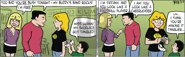 Luann on Tuesday March 7, 2017 Comic Strip