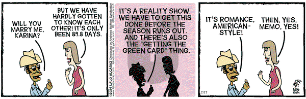 La Cucaracha - Wednesday July 17, 2024 Comic Strip