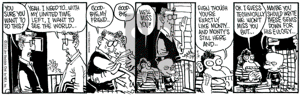 Monty on Saturday April 19, 2003 Comic Strip