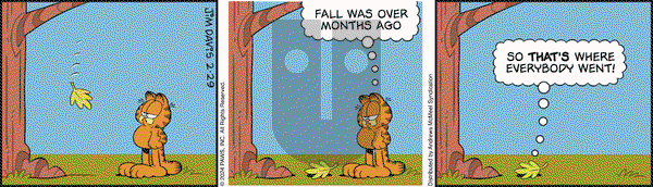 Garfield - Thursday February 29, 2024 Comic Strip