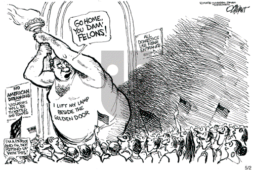 Pat Oliphant on Tuesday May 2, 2006 Comic Strip