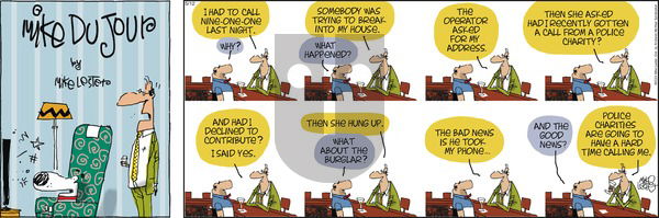 Mike du Jour - Sunday May 12, 2024 Comic Strip
