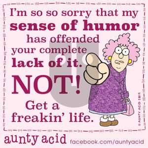 Aunty Acid - Thursday October 24, 2019 Comic Strip