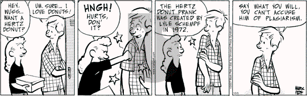 Lucky Cow on Monday December 3, 2007 Comic Strip
