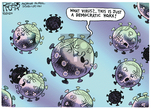 Rob Rogers on Monday March 2, 2020 Comic Strip