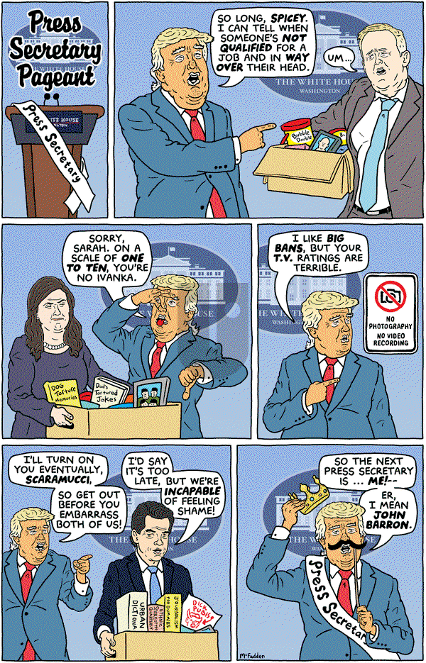 Brian McFadden - Tuesday August 1, 2017 Comic Strip