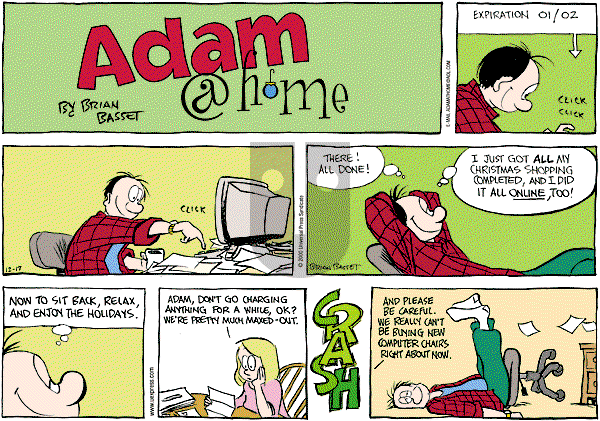 Adam@Home on Sunday December 17, 2000 Comic Strip