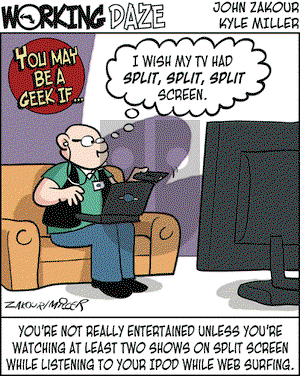 Working Daze on Wednesday January 30, 2008 Comic Strip