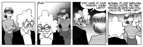 9 Chickweed Lane on Friday November 7, 2003 Comic Strip
