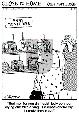 Close to Home on Friday May 9, 1997 Comic Strip