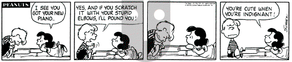 Peanuts on Monday October 21, 1974 Comic Strip