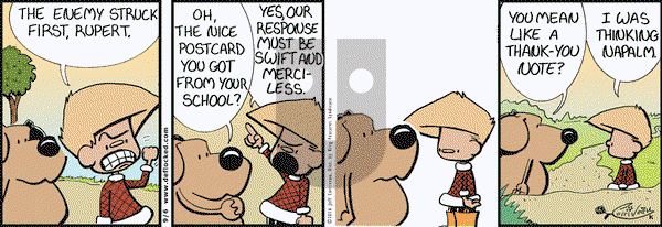 DeFlocked on Tuesday September 6, 2016 Comic Strip
