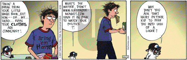 Get Fuzzy on Tuesday June 30, 2015 Comic Strip