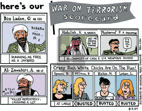 Ted Rall on Monday August 20, 2007 Comic Strip