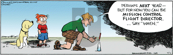 Red and Rover on Wednesday July 4, 2012 Comic Strip