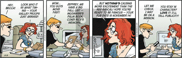 Doonesbury - Wednesday August 31, 2011 Comic Strip