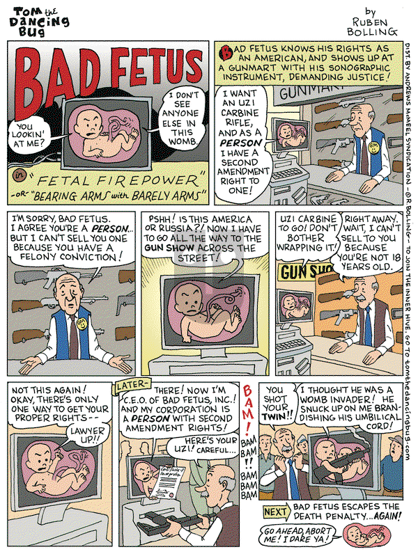 Tom the Dancing Bug on Friday January 3, 2025 Comic Strip