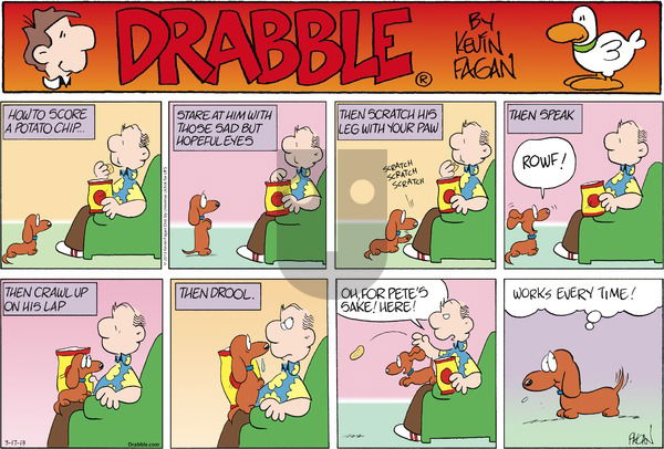 Drabble on Sunday March 17, 2013 Comic Strip