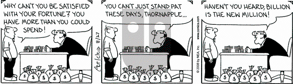 The Born Loser on Wednesday August 27, 2008 Comic Strip