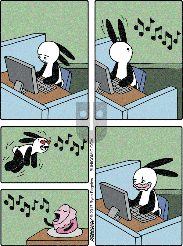 Buni on Monday March 13, 2017 Comic Strip