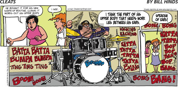 Cleats on Sunday September 21, 2008 Comic Strip