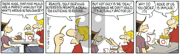 Arlo and Janis on Tuesday June 17, 2003 Comic Strip