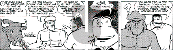 Alley Oop on Monday August 30, 2004 Comic Strip