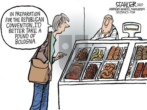 Jeff Stahler on Sunday August 23, 2020 Comic Strip