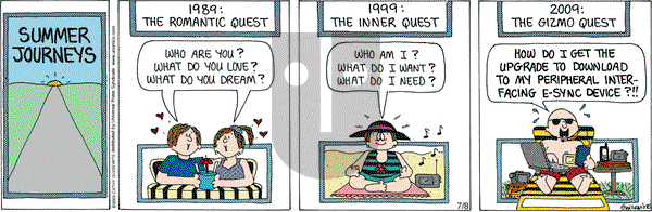 Cathy Classics on Wednesday July 8, 2009 Comic Strip
